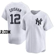 Trent Grisham Men's New York Yankees White Limited Yankee Home Jersey