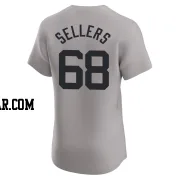 Trent Sellers Men's New York Yankees Gray Elite Road Jersey