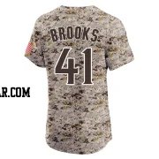 Trenton Brooks Men's San Diego Padres Camo Elite Alternate Vapor Premier Jersey