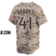 Trenton Brooks Men's San Diego Padres Camo Limited 2nd Alternate Jersey