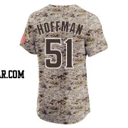 Trevor Hoffman Men's San Diego Padres Camo Elite Alternate Vapor Premier Jersey