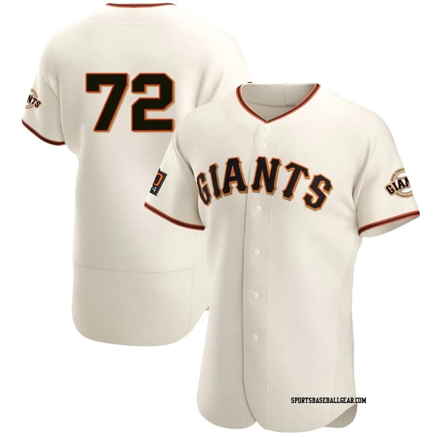Trevor McDonald Men's San Francisco Giants Cream Authentic Home Jersey