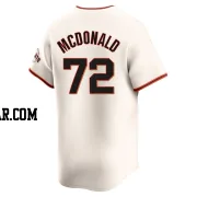Trevor McDonald Men's San Francisco Giants Cream Elite Home Jersey
