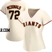 Trevor McDonald Women's San Francisco Giants Cream Authentic Home Jersey