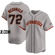 Trevor McDonald Youth San Francisco Giants Gray Limited Away Jersey