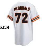 Trevor McDonald Youth San Francisco Giants White Limited Throwback Cooperstown Collection Jersey