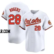 Trevor Rogers Men's Baltimore Orioles White Limited Home Jersey
