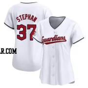 Trevor Stephan Women's Cleveland Guardians White Limited Home Jersey