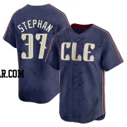 Trevor Stephan Youth Cleveland Guardians Navy Limited 2024 City Connect Jersey