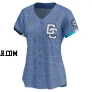 Trevor Williams Women's Washington Nationals Blue Limited 2025 City Connect Jersey
