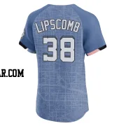 Trey Lipscomb Men's Washington Nationals Blue Elite 2025 City Connect Jersey