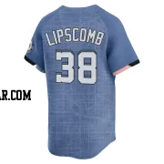 Trey Lipscomb Men's Washington Nationals Blue Limited 2025 City Connect Jersey