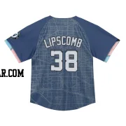 Trey Lipscomb Men's Washington Nationals Blue Limited Infant 2025 City Connect Jersey