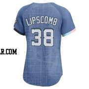 Trey Lipscomb Women's Washington Nationals Blue Limited 2025 City Connect Jersey