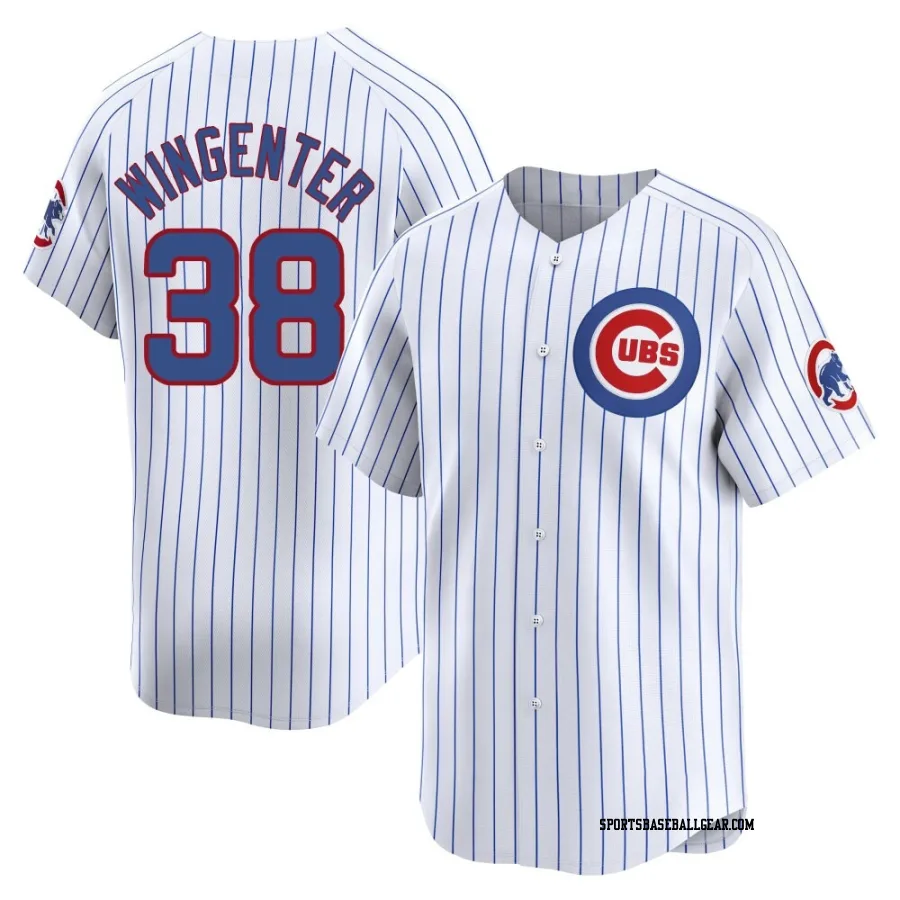 Trey Wingenter Men's Chicago Cubs White Limited Home Jersey