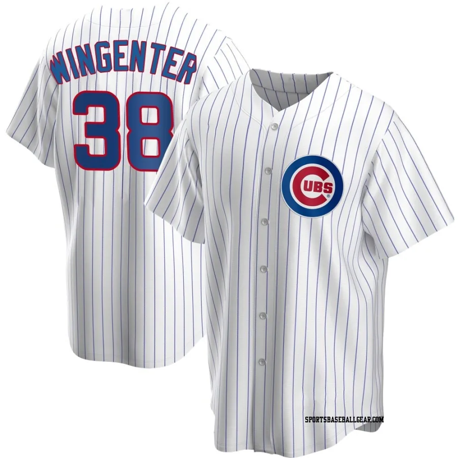 Trey Wingenter Youth Chicago Cubs White Replica Home Jersey