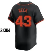 Tristan Beck Men's San Francisco Giants Black Limited Alternate Jersey