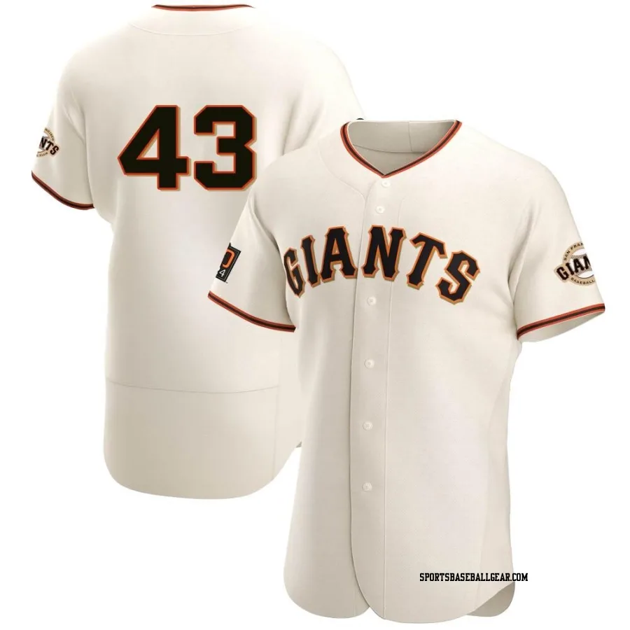 Tristan Beck Men's San Francisco Giants Cream Authentic Home Jersey
