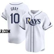 Tristan Gray Men's Tampa Bay Rays White Limited Home Jersey