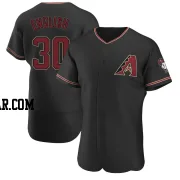 Tristin English Men's Arizona Diamondbacks Black Authentic Alternate Jersey