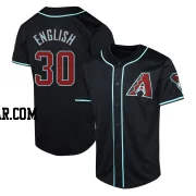 Tristin English Men's Arizona Diamondbacks Black Limited Alternate Jersey