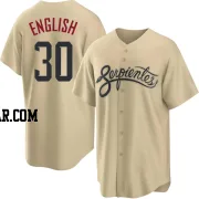 Tristin English Men's Arizona Diamondbacks Gold Replica 2021 City Connect Cool Base Jersey