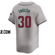Tristin English Men's Arizona Diamondbacks Gray Limited Away Jersey