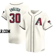 Tristin English Men's Arizona Diamondbacks White Limited Home Jersey