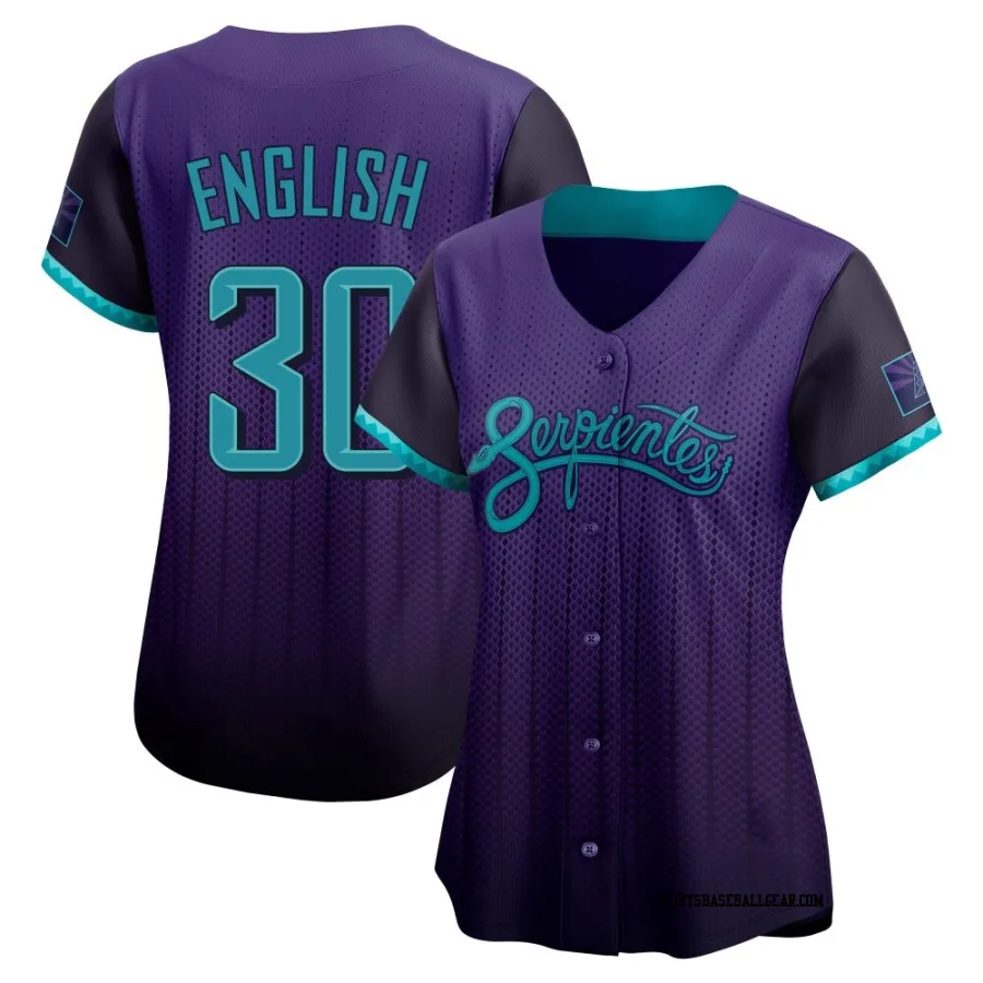 Tristin English Women's Arizona Diamondbacks Purple Limited 2025 City Connect Jersey