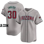 Tristin English Youth Arizona Diamondbacks Gray Limited Away Jersey
