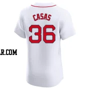 Triston Casas Men's Boston Red Sox White Elite Home Jersey