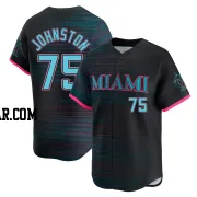 Troy Johnston Youth Miami Marlins Black Limited 2025 City Connect Jersey