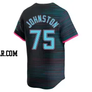 Troy Johnston Youth Miami Marlins Black Limited 2025 City Connect Jersey