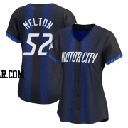 Troy Melton Women's Detroit Tigers Blue Limited 2024 City Connect Jersey