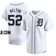 Troy Melton Youth Detroit Tigers White Limited Home Jersey