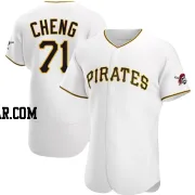 Tsung-Che Cheng Men's Pittsburgh Pirates White Authentic Home Jersey