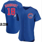 Tucker Barnhart Men's Chicago Cubs Royal Authentic Alternate Jersey