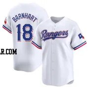 Tucker Barnhart Youth Texas Rangers White Limited Home Jersey