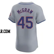 Tug McGraw Men's New York Mets Gray Elite Road Jersey