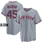 Tug McGraw Men's New York Mets Gray Replica Away 2.0 Jersey
