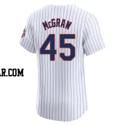 Tug McGraw Men's New York Mets White Elite Home Jersey