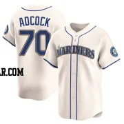 Ty Adcock Youth Seattle Mariners Cream Limited Alternate Jersey
