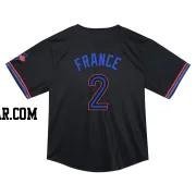 Ty France Toddler Toronto Blue Jays Black Limited 2024 City Connect Jersey