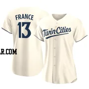 Ty France Women's Minnesota Twins Cream Replica Alternate Jersey