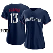 Ty France Women's Minnesota Twins Navy Replica Alternate Jersey