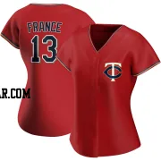 Ty France Women's Minnesota Twins Red Replica Alternate Jersey