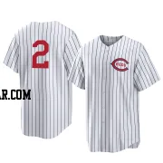 Ty France Youth Cincinnati Reds White Replica 2022 Field Of Dreams Jersey
