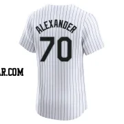 Tyler Alexander Men's Chicago White Sox White Elite Home Jersey