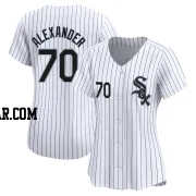 Tyler Alexander Women's Chicago White Sox White Limited Home Jersey