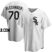 Tyler Alexander Youth Chicago White Sox White Replica Home Jersey